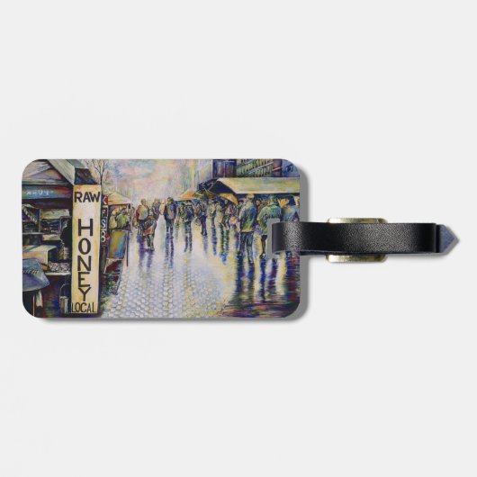 Geboren unter einem schlechten Zeichen Gepäckanhänger (Rückseite horizontal)