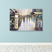 Geboren unter einem schlechten Zeichen Leinwanddruck (Insitu (Holzboden))