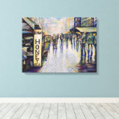 Geboren unter einem schlechten Zeichen Leinwanddruck (Insitu (Holzboden))