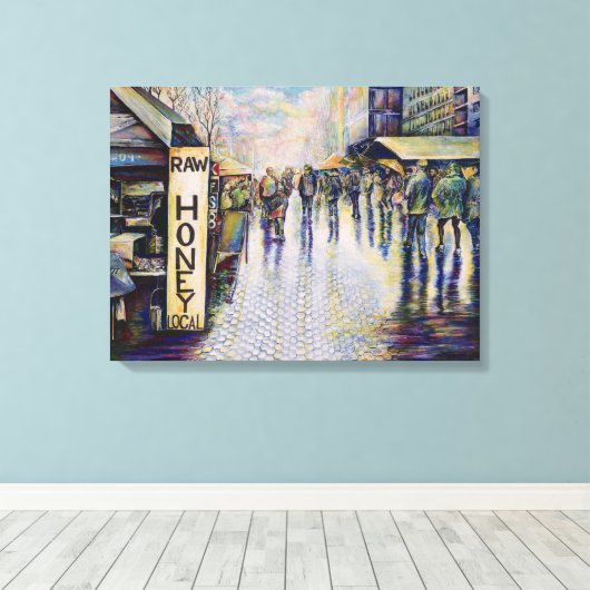 Geboren unter einem schlechten Zeichen Leinwanddruck (Insitu (Holzboden))