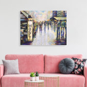 Geboren unter einem schlechten Zeichen Leinwanddruck (Insitu (Wohnzimmer))