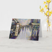 Geboren unter einer schlechten Grußkarte Karte (Gelbe Blume)