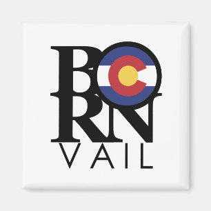GEBOREN Vail Colorado Magnet