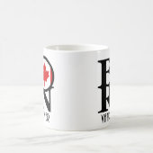 GEBOREN Vancouver (kanadische Flagge) 11oz Kaffeetasse (Mittel)