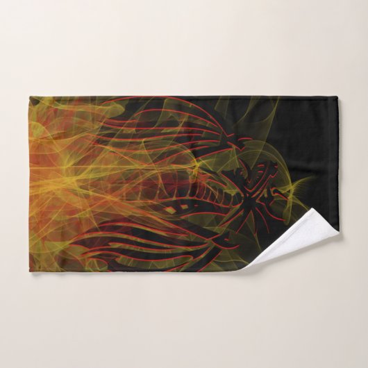 Geboren vom Set "Dragon Bath Bath" (Handtuch)