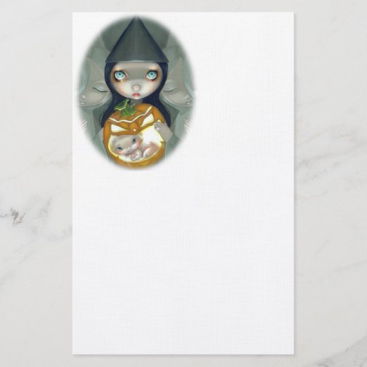 "Geboren von einem Kürbis" Briefpapier (Vorderseite)