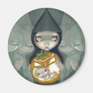 "Geboren von einem Kürbis" Magnet