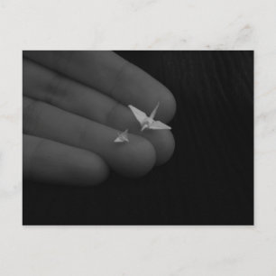 Geboren von Fingers Postkarte
