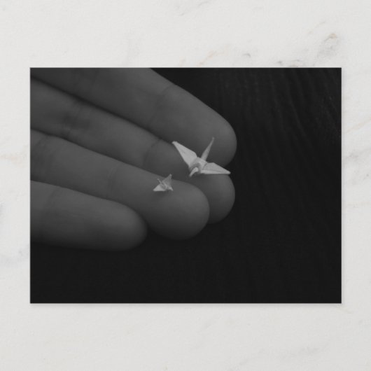 Geboren von Fingers Postkarte (Vorderseite)