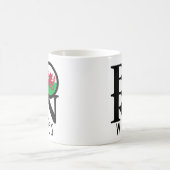 GEBOREN Wales Kaffeetasse (Mittel)