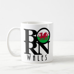 GEBOREN Wales Kaffeetasse
