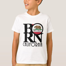 GEBOREN Watsonville California (Frontabdruck) T-Shirt