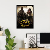 Geboren wie ein STAR Poster (Heimbüro)