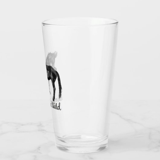 Geboren, wild zu sein glas (Links)