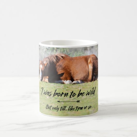 Geboren, wild zu sein kaffeetasse (Mittel)