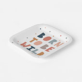 Geboren, wild zu sein pappteller (Gewinkelt)