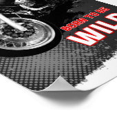 Geboren, wild zu sein poster (Ecke)