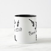 Geboren, wild zu sein - Tasse (Zentrum)