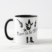 Geboren, wild zu sein - Tasse (Links)