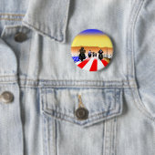 GEBOREN, WILDE FARBE ZU SEIN BUTTON (Beispiel)