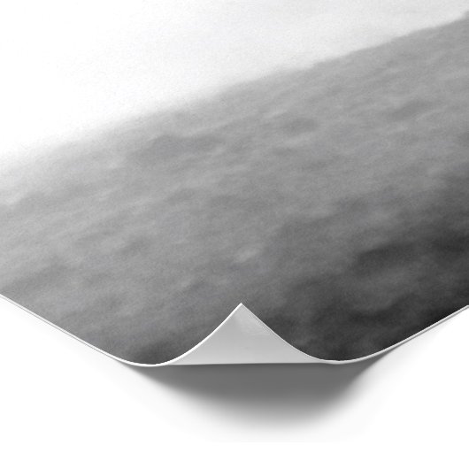 Geboren, wilde Schwarz-Weiß-Laufpferde zu sein Poster (Ecke)