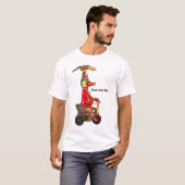 Geboren, wilder T - Shirt zu sein (Vorne ganz)