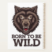 Geboren, Wilder Wolf zu sein: Ungezähmter Alpha-Ge Planer (Rückseite)