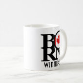 GEBOREN Winnipeg 11oz Kaffeetasse (VorderseiteRechts)