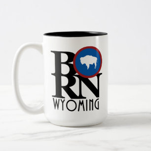 GEBOREN Wyoming 15oz Zweifarbige Tasse