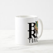 GEBOREN Yukon OK 11oz Kaffeetasse (VorderseiteRechts)