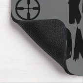 Geboren, Zombies zu töten Mousepad (Ecke)
