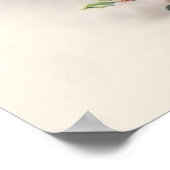 Geboren zu backen poster (Ecke)