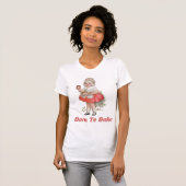 Geboren zu backen T-Shirt (Vorne ganz)