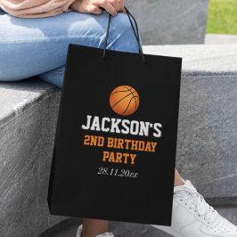Geboren zu Ball Basketball Kindergeburtstag Mittlere Geschenktüte