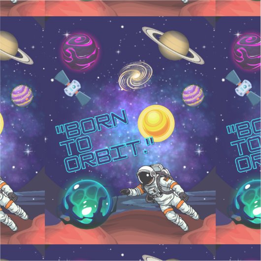 GEBOREN ZU BESTELLEN AUFKLEBER (Vorderseite)