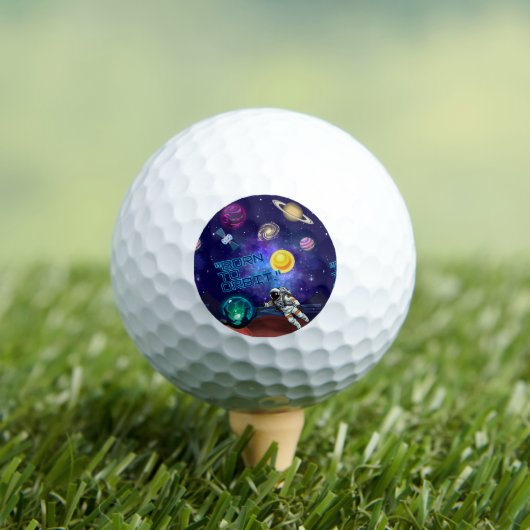 GEBOREN ZU BESTELLEN GOLFBALL (Insitu T-Shirt)