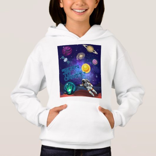 GEBOREN ZU BESTELLEN HOODIE (Vorderseite)