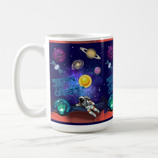 GEBOREN ZU BESTELLEN KAFFEETASSE (Links)