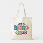 Geboren zu Bingo Tragetasche (Rückseite)