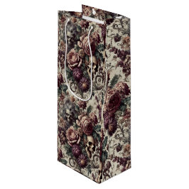 Geboren zu blühen - Gotisch Viktorianisch Geschenktüte Für Weinflaschen