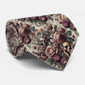 Geboren zu blühen - Gotisch Viktorianisch Krawatte (Gerollt)