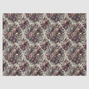 Geboren zu blühen - Gotisch Viktorianisch Seidenpapier