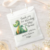 Geboren zu Breathe Fire Baby Dusche Vielen Dank Geschenktütchen (Ausgeschnitten)