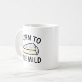 Geboren zu Brie Wild Kaffeetasse (Vorderseite Links)