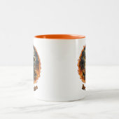 Geboren zu Burn Witwen Halloween Tasse (Mittel)