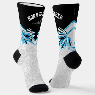 Geboren zu Chef / Tanz - Baby Blue Socks Socken