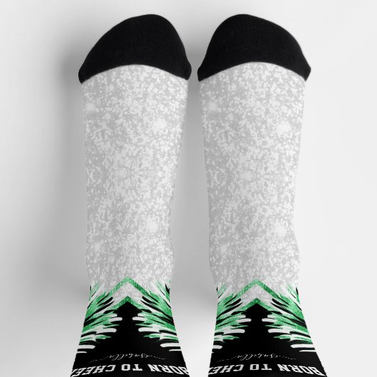 Geboren zu Chef / Tanz - Grüne Socken (Oben)
