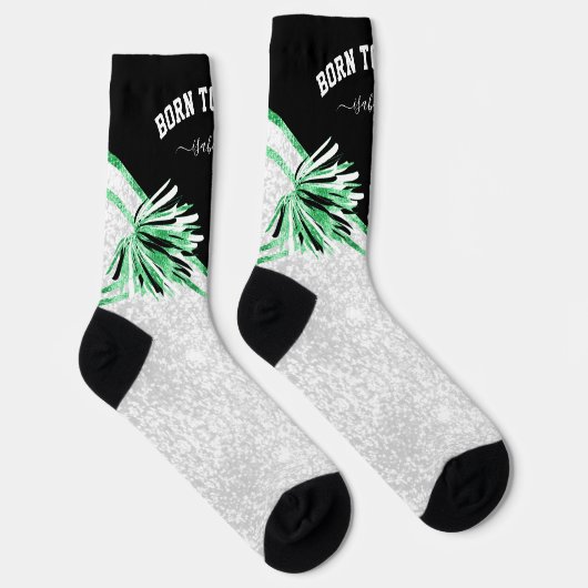 Geboren zu Chef / Tanz - Grüne Socken (Rechts)