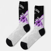 Geboren zu Chef / Tanz - Lila Socken (Linkes Detail)