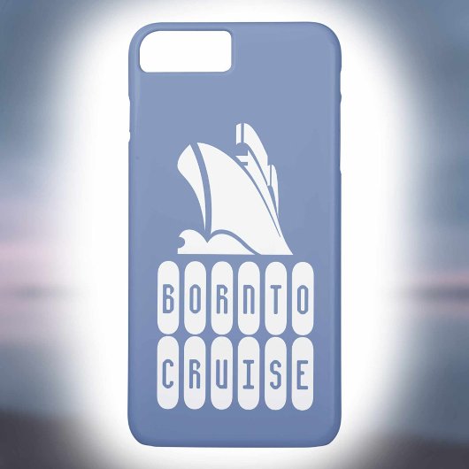 Geboren zu Cruise. Ein Fall für Kreuzfahrer Case-Mate iPhone Hülle